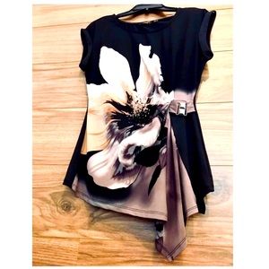 FYLO Black London Blouse